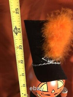 180 Degrees Halloween 25 Jack O Lantern Tin Soldiers (Arms Move) Vintage RARE