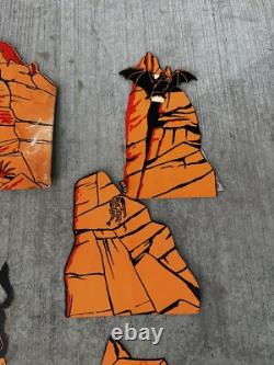 1926 Pan Candy Company Complete Set Halloween Decor Diecut VTG VERY RARE 20s