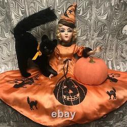 1930s Halloween Boudoir Doll Sterling Co. All Original RARE