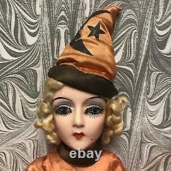 1930s Halloween Boudoir Doll Sterling Co. All Original RARE