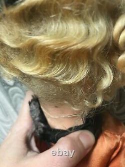 1930s Halloween Boudoir Doll Sterling Co. All Original RARE