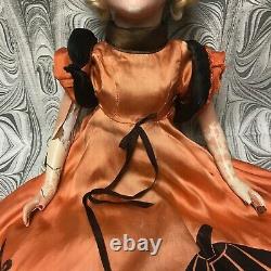 1930s Halloween Boudoir Doll Sterling Co. All Original RARE