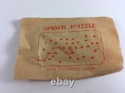 1940s Vintage Halloween Party Favors RARE Play Teeth Spider Puzzles Occup Japan