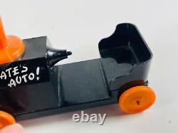 1950's VTG Rosbro Rosen RARE Pirate's Auto Halloween Car with Cat REPAIR see pics