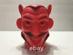 1960s VINTAGE HALLOWEEN PEERLESS DEVIL BLOW MOLD RARE Replacement For Light Set