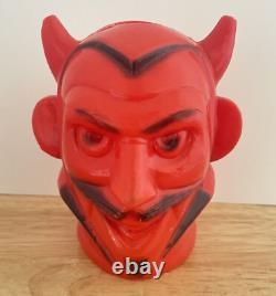 1960s Vintage Halloween PEERLESS DEVIL Blow Mold RARE Replacement For Light Set