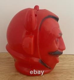 1960s Vintage Halloween PEERLESS DEVIL Blow Mold RARE Replacement For Light Set