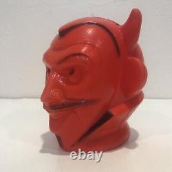 1960s Vintage Halloween PEERLESS DEVIL Blow Mold RARE Replacement For Light Set