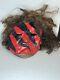 1998 Titan Sports Vintage Kane Wwf 90s Attitude Era Halloween Mask Hair Rare