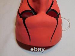 1998 Vtg Rare Wcw Wolfpack Sting Halloween Plastic Mask Red W String Wrestling