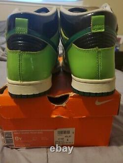 2007 NIKE DUNK HIGH SIZE 6Y or 7W Halloween TOMBSTONE 308319-032 Vintage/Rare