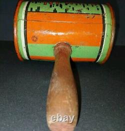 3 Antique Vintage Rare Tin Halloween Noise Maker Toys