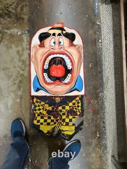 42 Rare Huge Oversized Halco Vintage Halloween Mask Fu Man Chu Loud Mouth Hound