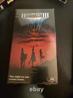 6 Sealed Vintage Vhs Movies Halloween III 3 Horror Movie Lot Rare