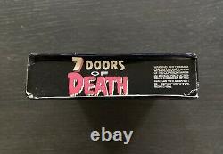 7 Doors of Death Vhs 1986 Cult Horror Thriller Video Vintage Rare Gore Halloween