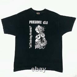 90s Vintage Phreaknic 1999 Halloween Hacker Cyberpunk T Shirt Rare Freaknik Tee