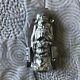Antique Rare Halloween Skelton And Snake Metal Chocolate Mold