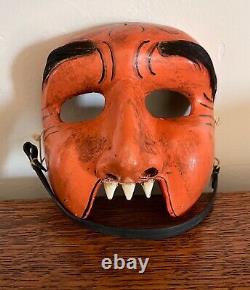 Antique Vintage Halloween Masquerade Mask Rare