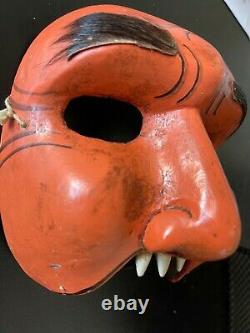 Antique Vintage Halloween Masquerade Mask Rare