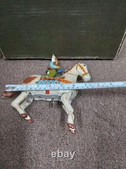 Antique Vintage Rare Old Collectible Apache Rider Fighter Halloween