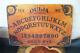 Antique Vintage Rare Wood Ouija Board Mystical Graphics Halloween Party Usa