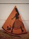 Antique Vtg Halloween Party Parade Hats Early 1900s Tissue Crepe Paper Witch Cat