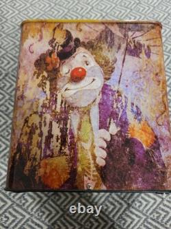 Atico Scary Creepy Clown Pop Up Jack In The Box Vintage Style Toy- Very Rare