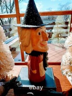 Bethany Lowe? Halloween? Witch Container Collectible? Retired? Rare? Vintage? Holiday