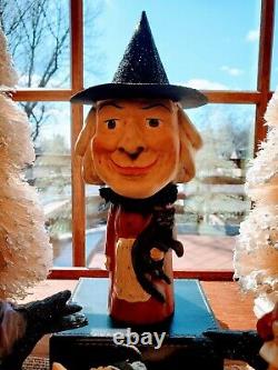 Bethany Lowe? Halloween? Witch Container Collectible? Retired? Rare? Vintage? Holiday