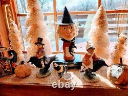 Bethany Lowe? Halloween? Witch Container Collectible? Retired? Rare? Vintage? Holiday