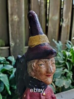 Bethany Lowe? Halloween? Witch On Owl Collectible? Retired? Rare? Vintage? Holiday