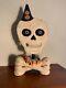 Bethany Lowe Vintage Halloween Skeleton Head Nodder 14 1/4 Rare, Collectible