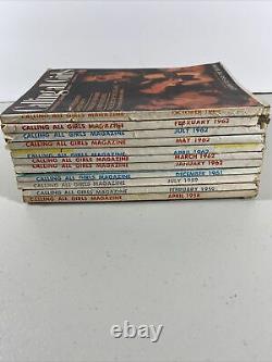 Calling All Girls 11 Issue Lot See Description Rare Vintage Girls Mags R Walters
