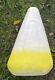 Candy Corn Blow Mold Rare Vintage Union Products Halloween Easter Pastel Yellow