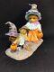 Cherished Teddies Wee Witches Gwyneth Pushes Stroller Rare #182 Of Only 1200made