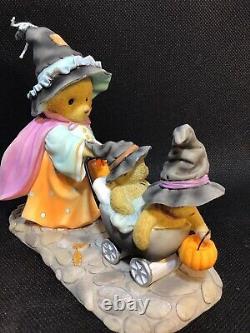 Cherished Teddies Wee Witches Gwyneth Pushes Stroller rare #182 of only 1200made