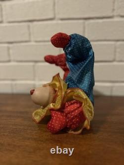 Creepy Clown Musical Head Spins Halloween Vintage Rare