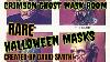 Crimson Ghost Mask Room Rare Vintage Halloween Masks Created By David Smith