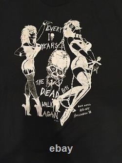 DEAD BOYS Extremely Rare Halloween Show 1986 The Ritz, NYC Vintage T-Shirt