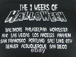 Danzig 3 Weeks Of Halloween Lost Tracks T Shirt Rare Tour Vintage Heavy Metal M