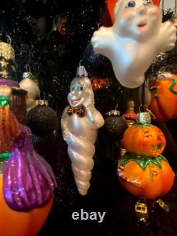 Decorated Halloween Tree/Old World Christmas-Halloween Ornaments/Vintage/Rare