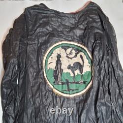 Depression Era Halloween Costume Black Cat Jumpsuit With Tail 1930s Ultra Rare