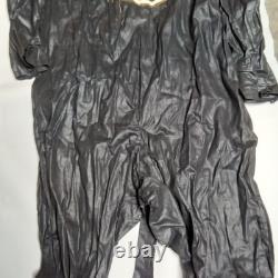 Depression Era Halloween Costume Black Cat Jumpsuit With Tail 1930s Ultra Rare