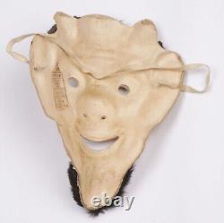 Devil SATAN Evil MASK Lucifer Mephistopheles USSR Voronezh Workshop VINTAGE Rare