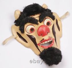 Devil SATAN Evil MASK Lucifer Mephistopheles USSR Voronezh Workshop VINTAGE Rare