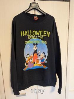 Disney Vintage Halloween Sweatshirt Mickey Mouse Rare