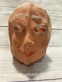 Don Post Vintage 1980 Old Woman Halloween Latex Mask Rare