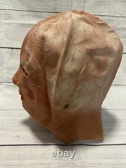 Don Post Vintage 1980 Old Woman Halloween Latex Mask Rare