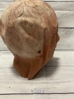 Don Post Vintage 1980 Old Woman Halloween Latex Mask Rare