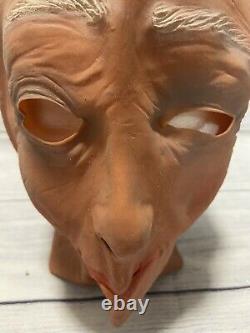 Don Post Vintage 1980 Old Woman Halloween Latex Mask Rare